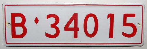 Nummernschild bulgarien - nummernschild, b