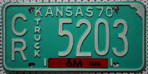 Kansas nummernschild usa - nummernschild,