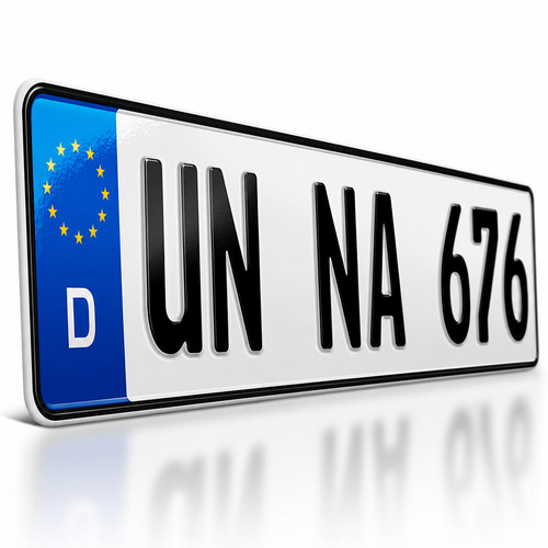 Nummernschild 520x110 - , mm