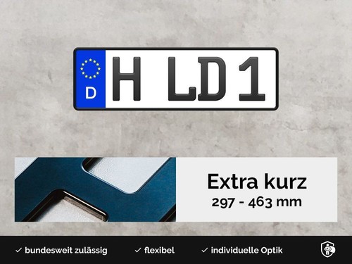 Kennzeichen das kurze - kennzeichen,
