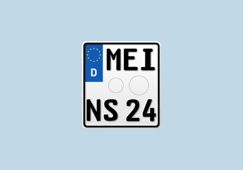 Motorrad kennzeichen - motorrad,